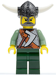 Preowned LEGO® Minifigure – Vikings vik012 Viking Warrior 3a