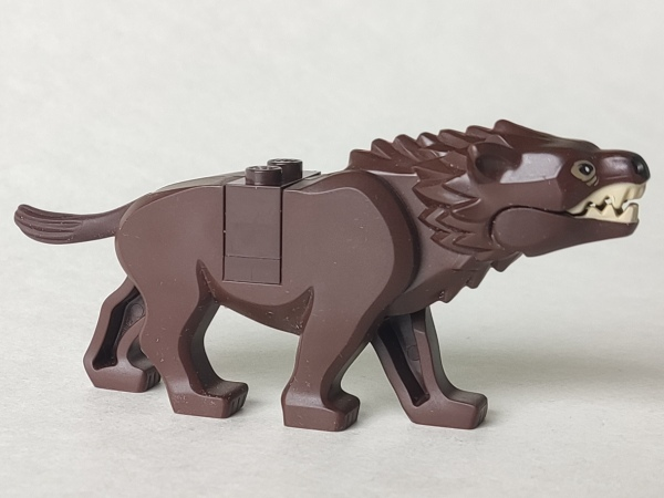 LEGO® Minifigure Animals – Warg with Black Nose wargpb03c01