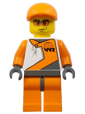 Preowned LEGO® Minifigure – World Racers wr015 Official 2