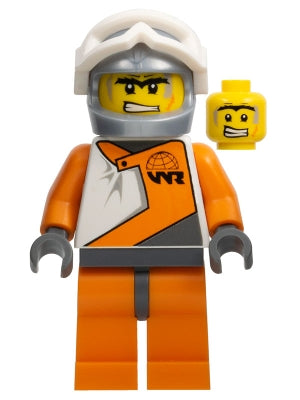 Preowned LEGO® Minifigure – World Racers wr016 Official 3
