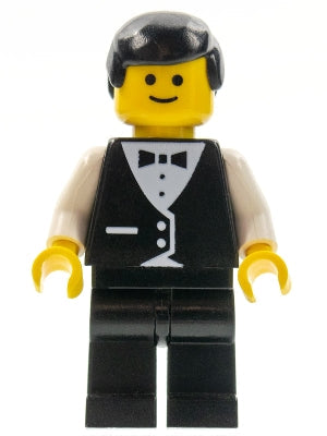 Preowned LEGO® Minifigure – Town wtr002 Town Vest Formal Waiter