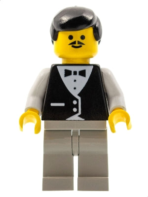 Preowned LEGO® Minifigure – Town wtr003 Town Vest Formal Coachman