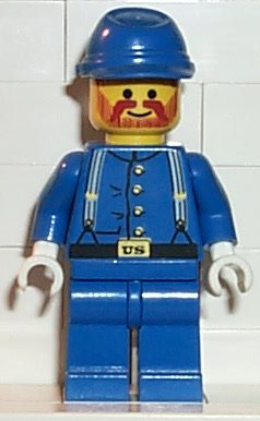 Preowned LEGO® Minifigure – Western ww005 Cavalry Soldier