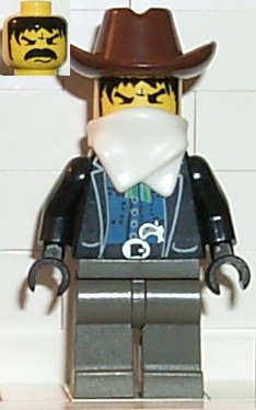 Preowned LEGO® Minifigure – Western ww011 Bandit 4