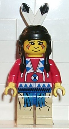 Preowned LEGO® Minifigure – Western ww022 Indian 2