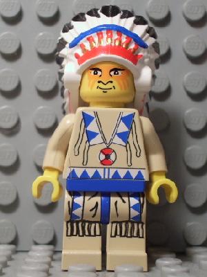 Preowned LEGO® Minifigure – Western ww024 Indian Chief 2