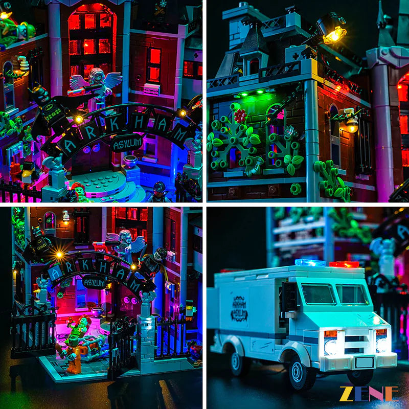 LEGO Light Kit for Arkham Asylum for 76300