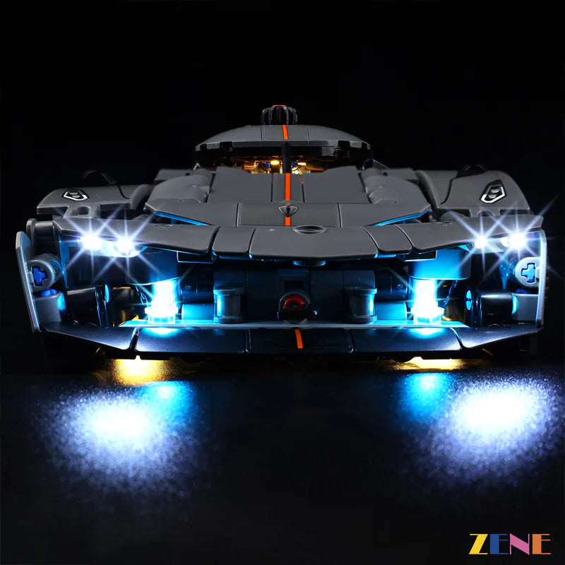 LEGO Light Kit for Koenigsegg Jesko Absolut Hypercar 42173 42184