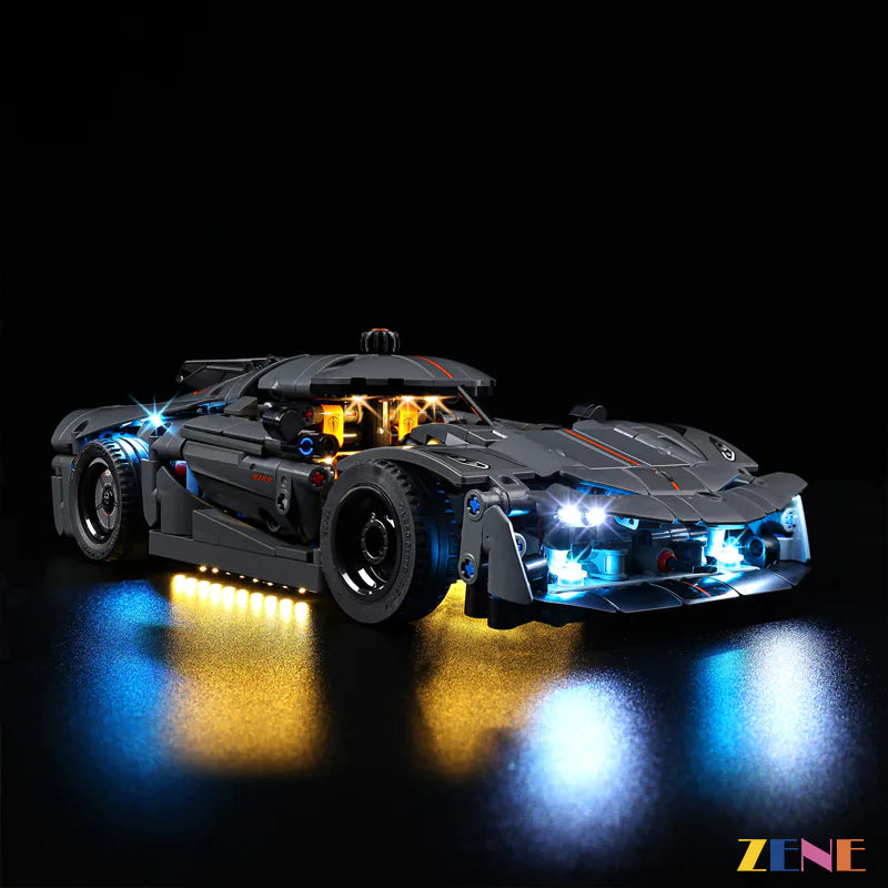 LEGO Light Kit for Koenigsegg Jesko Absolut Hypercar 42173 42184