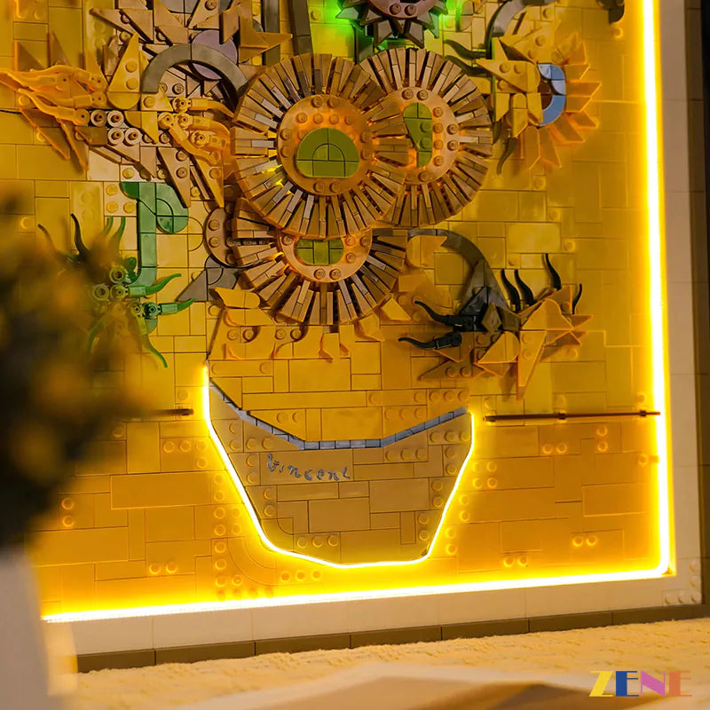 LEGO Light Kit for Vincent van Gogh Sunflowers Art 31215