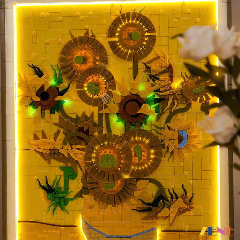 LEGO Light Kit for Vincent van Gogh Sunflowers Art 31215