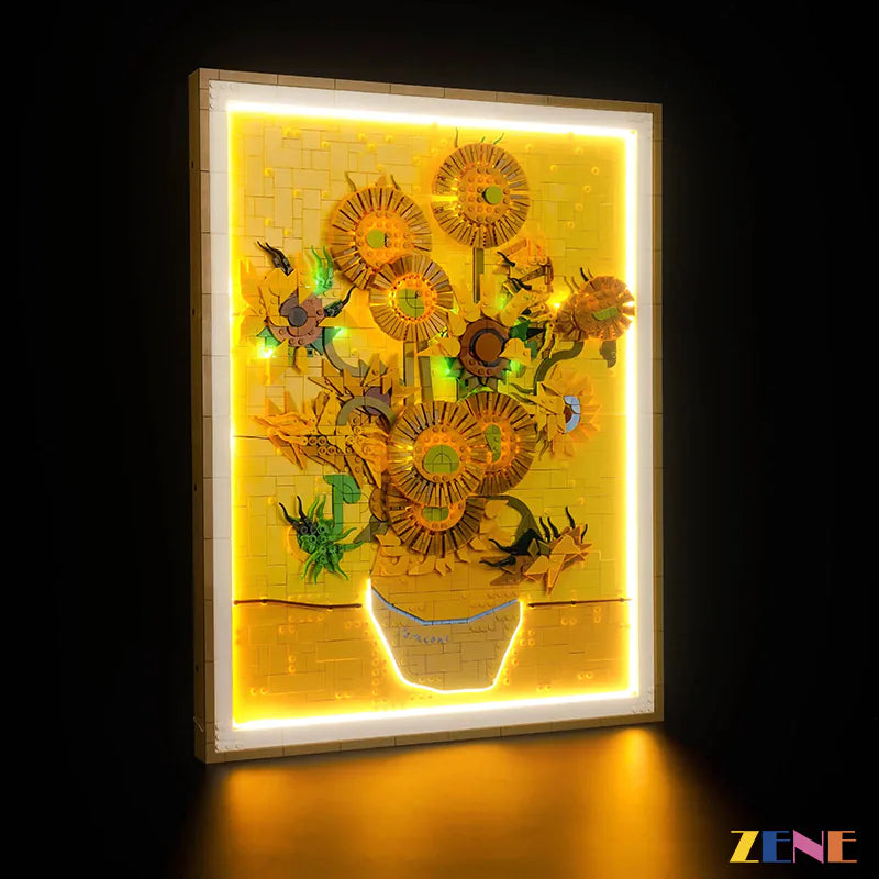 LEGO Light Kit for Vincent van Gogh Sunflowers Art 31215
