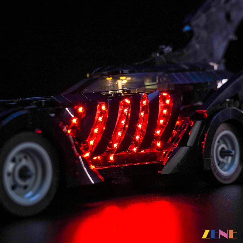 LEGO Light Kit for Forever Batmobile for 76304 Red Ver.