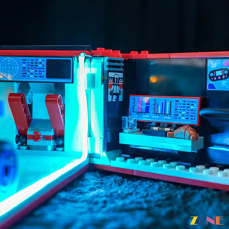 LEGO Light Kit for City F1 Garage Mercedes AMG Alpine Cars 60444