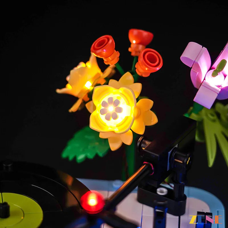 LEGO Light Kit for Record Player with Flowers 31172