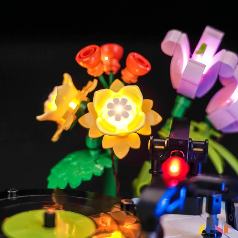 LEGO Light Kit for Record Player with Flowers 31172