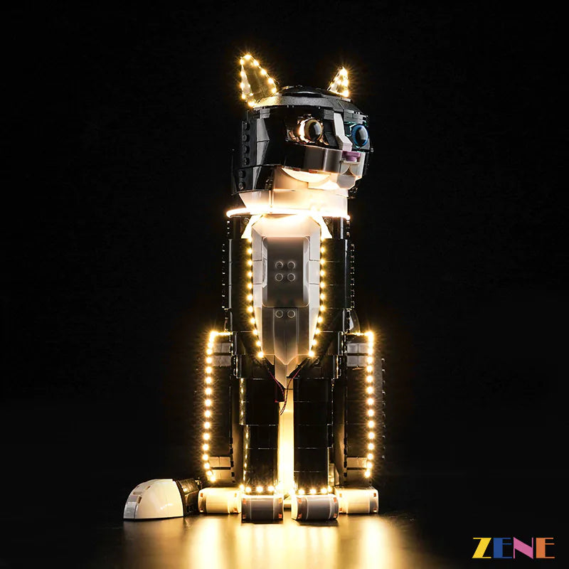 LEGO Light Kit for Ideas Tuxedo Cat 21349