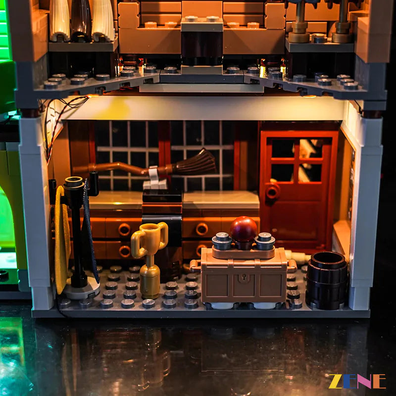 LEGO Light Kit for Quality Quidditch Supplies & Ice Cream Parlour 76452