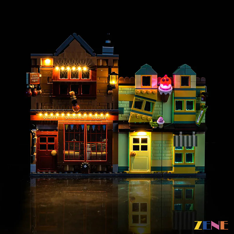 LEGO Light Kit for Quality Quidditch Supplies & Ice Cream Parlour 76452