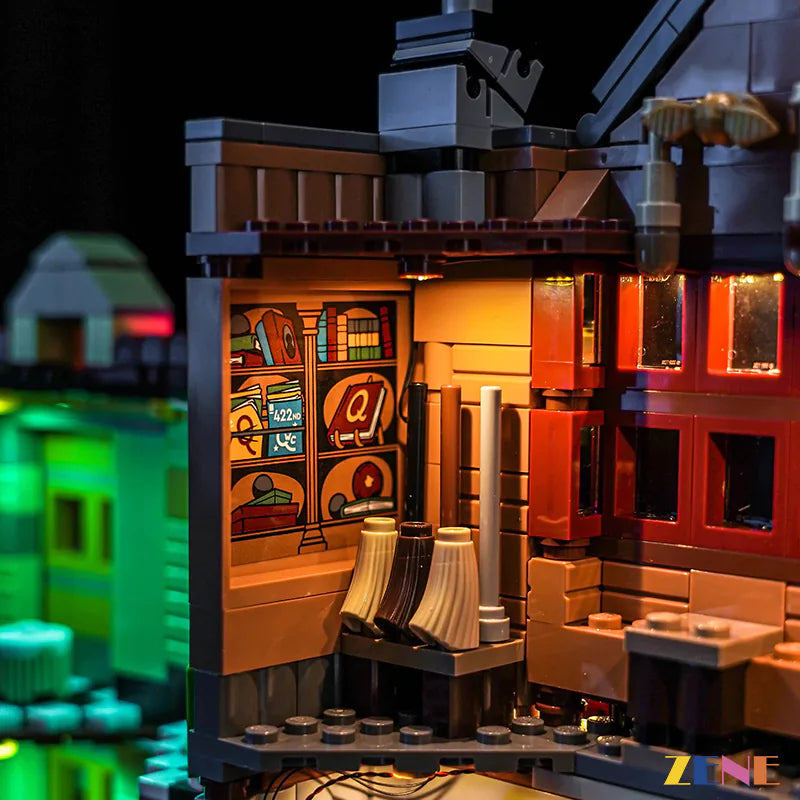 LEGO Light Kit for Quality Quidditch Supplies & Ice Cream Parlour 76452