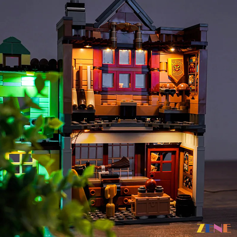 LEGO Light Kit for Quality Quidditch Supplies & Ice Cream Parlour 76452