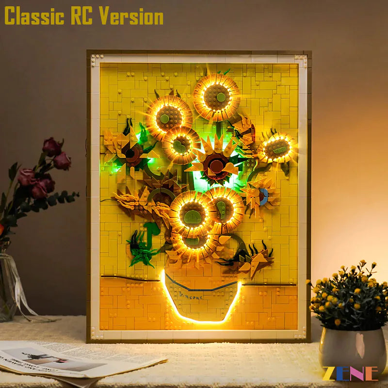 LEGO Light Kit for Vincent van Gogh Sunflowers Art 31215