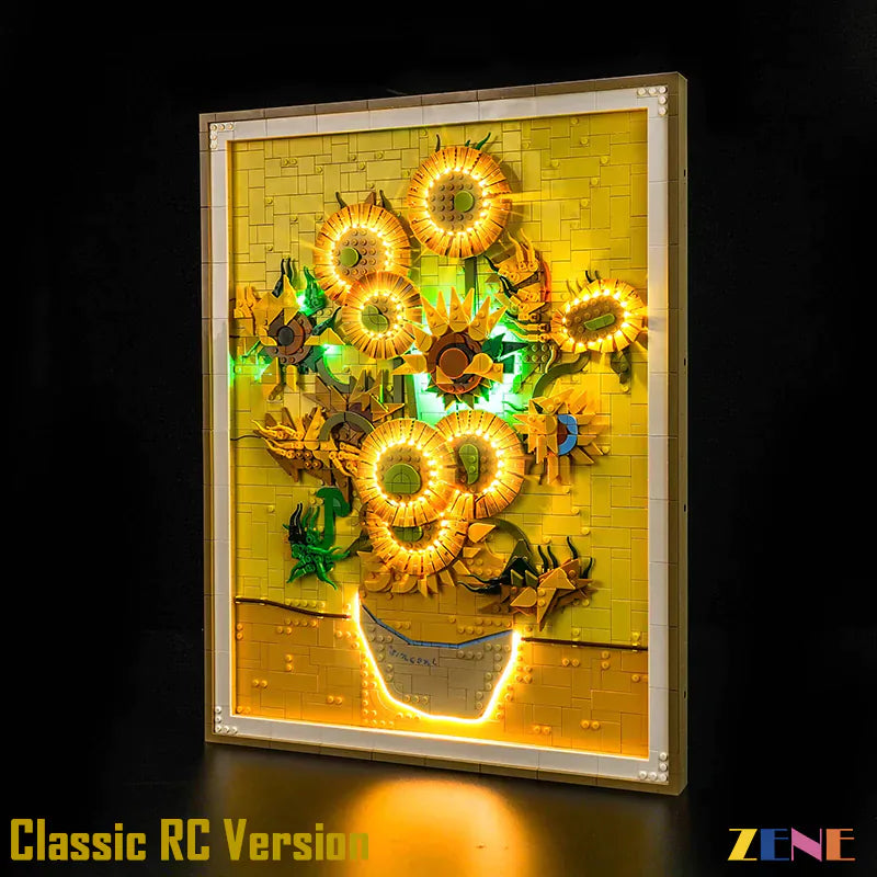 LEGO Light Kit for Vincent van Gogh Sunflowers Art 31215