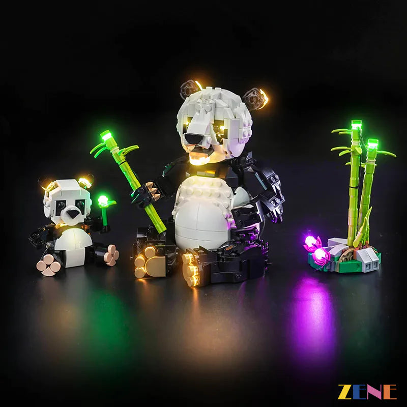 LEGO Light Kit for Wild Animals Panda Family 31165
