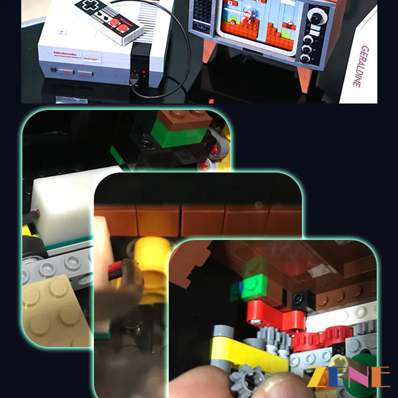 LEGO Light Kit for Power Functions Kit for Super Mario Nintendo Entertainment System 71374 Motorized