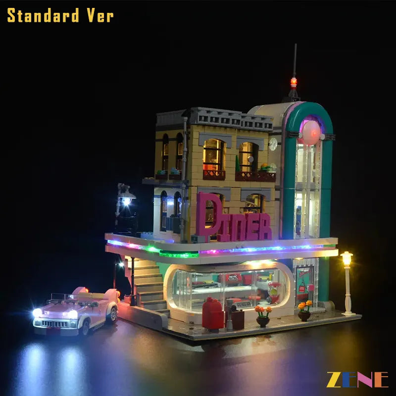 LEGO Light Kit for Downtown Diner 10260