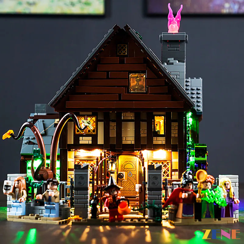 LEGO Light Kit for Disney Hocus Pocus Sanderson Sisters' Cottage 21341 Halloween