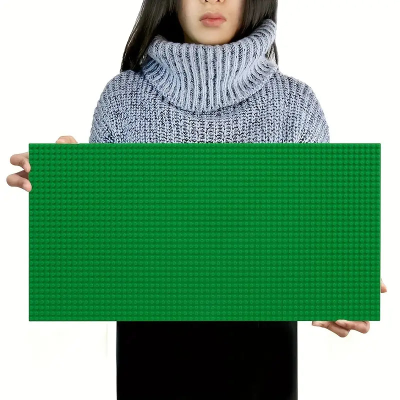 Generic Brick 32x64 Base Plate Dark Green