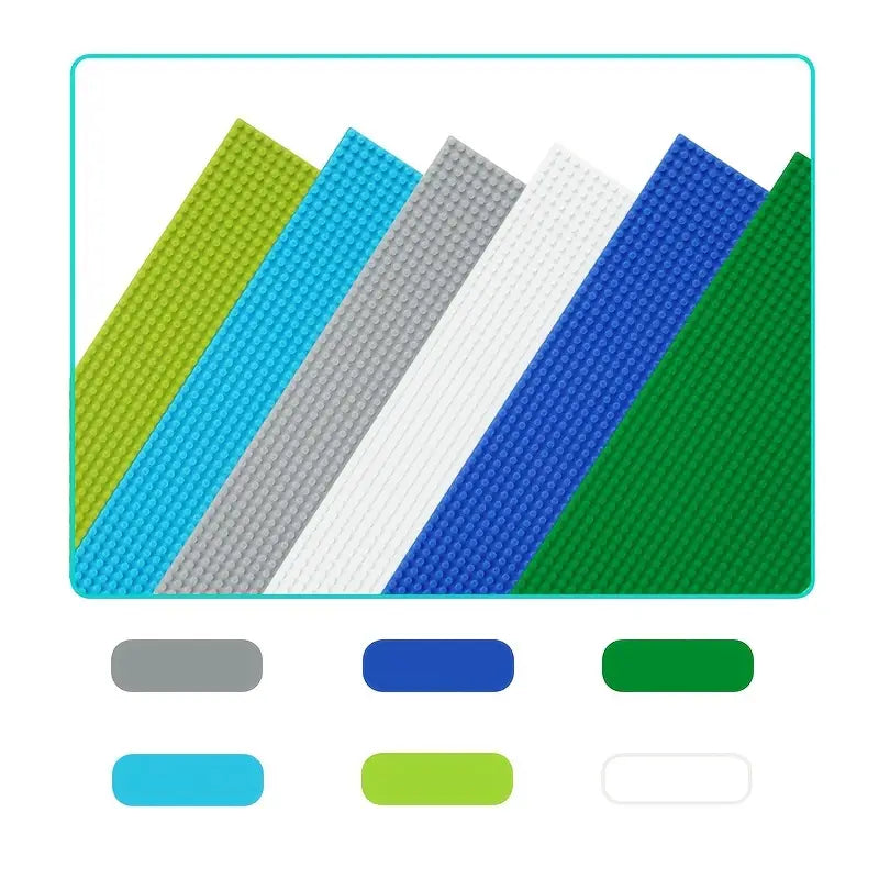 Generic Brick 32x64 Base Plate Blue