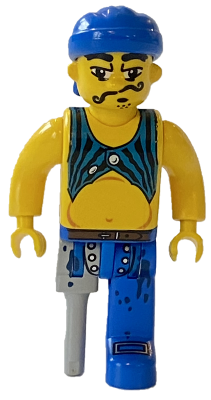 Preowned LEGO® Minifigure – 4 Juniors 4j009 Pirates Scurvy Dog