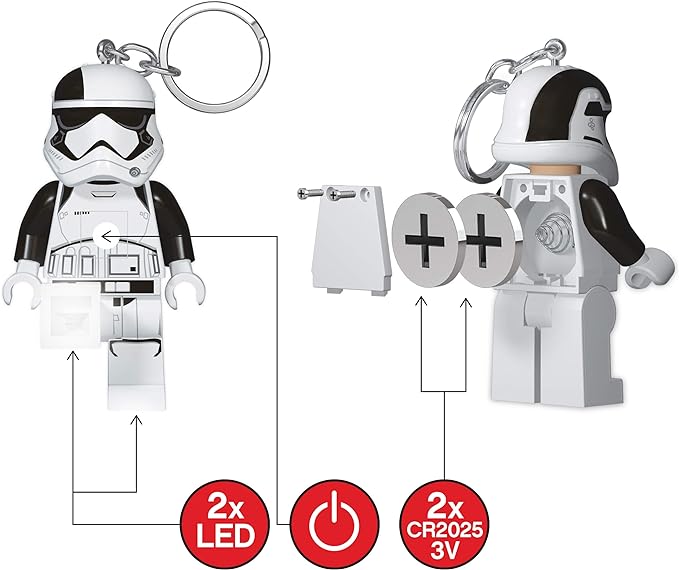 LEGO® Keychain – LED Key Chain First Order Stormtrooper Executioner (Boxed)