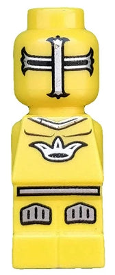 Preowned LEGO® Minifigure – Games 85863pb004 Microfigure Lava Dragon Knight Yellow (4556007