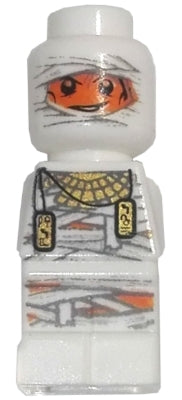 Preowned LEGO® Minifigure – Games 85863pb010b Microfigure Ramses Pyramid King Ramses (45604