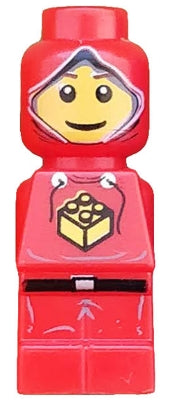Preowned LEGO® Minifigure – Games 85863pb011 Microfigure Creationary Red (4560465/6022495)