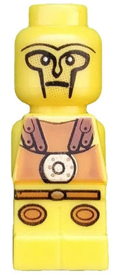 Preowned LEGO® Minifigure – Games 85863pb016 Microfigure Minotaurus Gladiator Yellow (45604