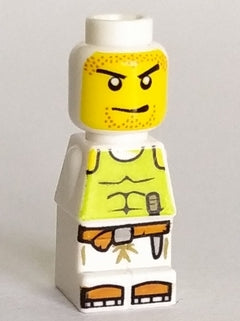 Preowned LEGO® Minifigure – Games 85863pb024 Microfigure Magma Monster White (4585361/45947