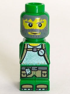 Preowned LEGO® Minifigure – Games 85863pb025 Microfigure Magma Monster Green (4585363)