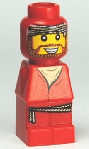 Preowned LEGO® Minifigure – Games 85863pb030 Microfigure Orient Bazaar Merchant Red (459414