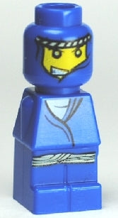 Preowned LEGO® Minifigure – Games 85863pb031 Microfigure Orient Bazaar Merchant Blue (45941