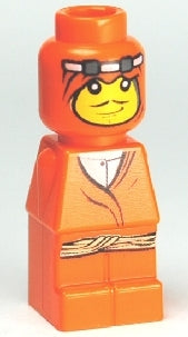 Preowned LEGO® Minifigure – Games 85863pb033 Microfigure Orient Bazaar Merchant Orange (459