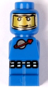 Preowned LEGO® Minifigure – Games 85863pb044 Microfigure Meteor Strike Astronaut Blue (4594