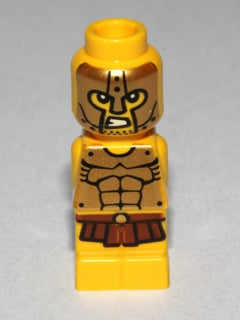 Preowned LEGO® Minifigure – Games 85863pb086 Microfigure Mini Taurus Gladiator Yellow