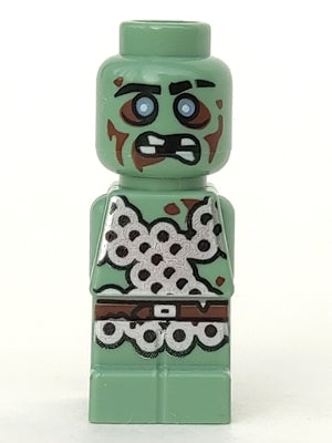 Preowned LEGO® Minifigure – Games 85863pb091 Microfigure Heroica Zombie