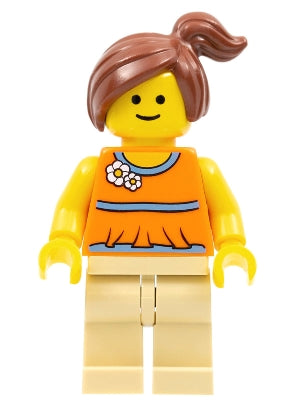 Preowned LEGO® Minifigure – BrickLink Designer Program adp009 Eight Studs Woman