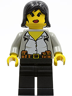 Preowned LEGO® Minifigure – Adventurers adv002 Alexis Sanister