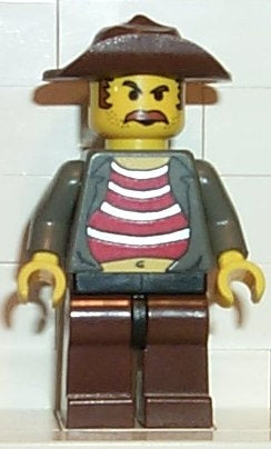 Preowned LEGO® Minifigure – Adventurers adv019 Mr. Cunningham w/Black Hips